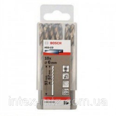 Свердло Bosch HSS-Со 6x93 мм. 10 шт.
