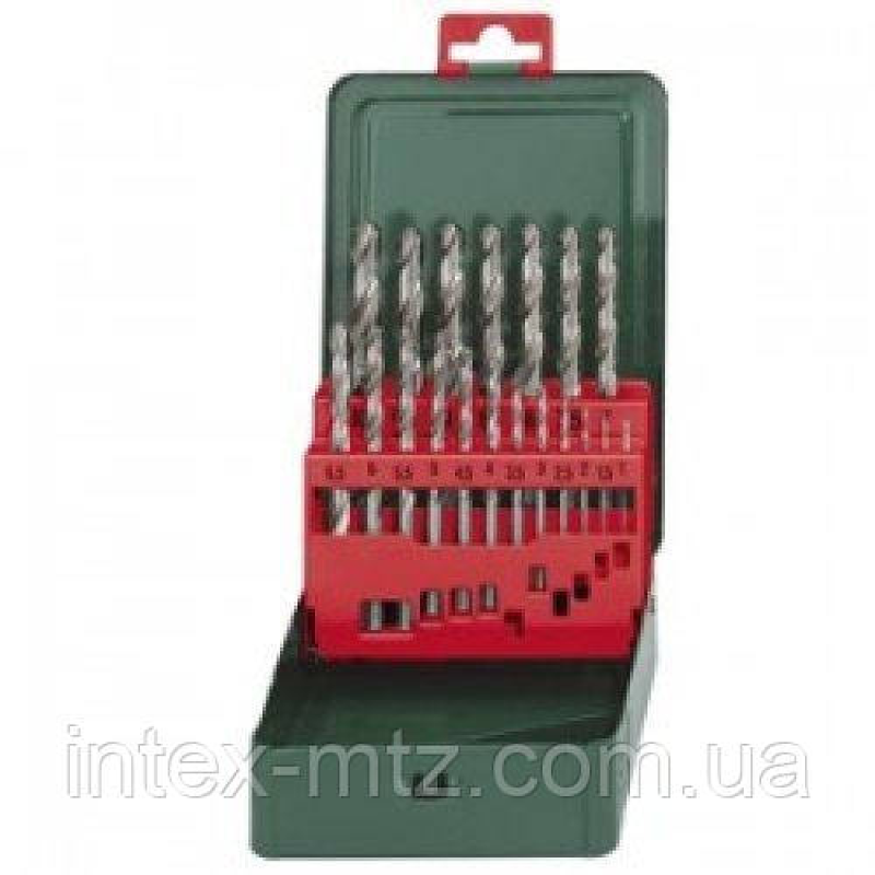 Набір свердел Metabo HSS-G 19 шт.