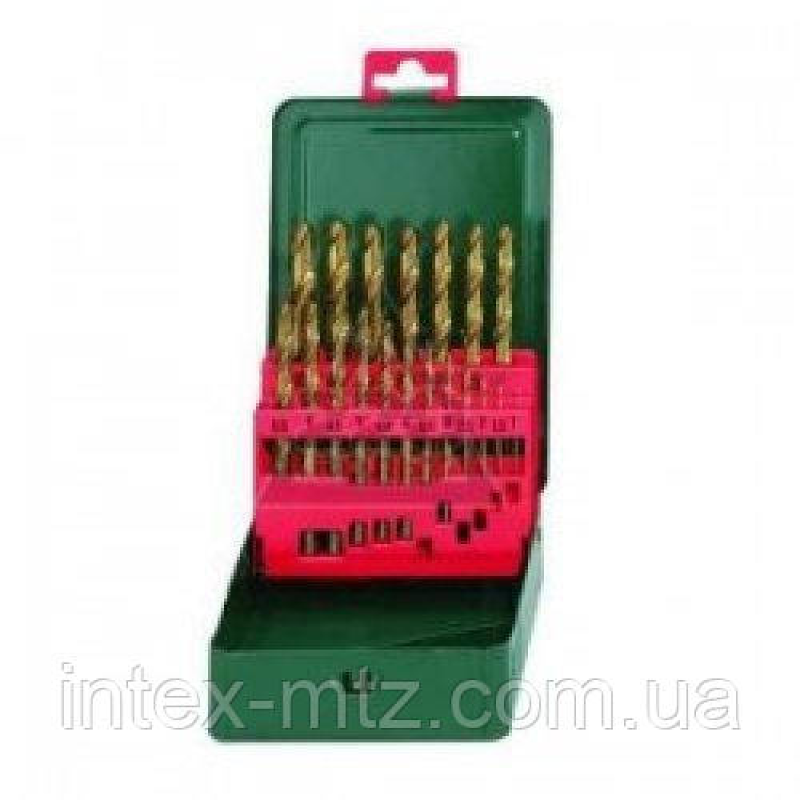 Набір свердел Metabo HSS-TiN 19 шт.