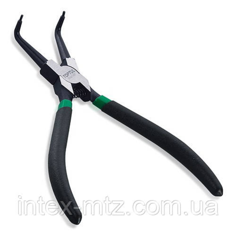 Круглогубці (стиск) для зняття стопорних кілець 9“ DCAC1209 TOPTUL