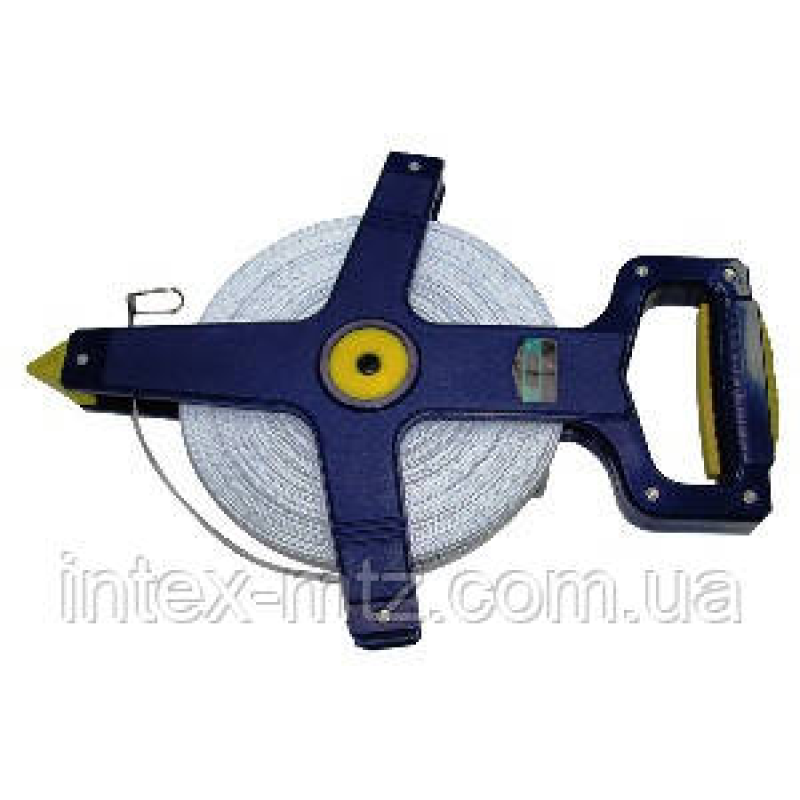 Мірна стрічка геодезійна 50м х13мм, скловолокно S-line (15-430)