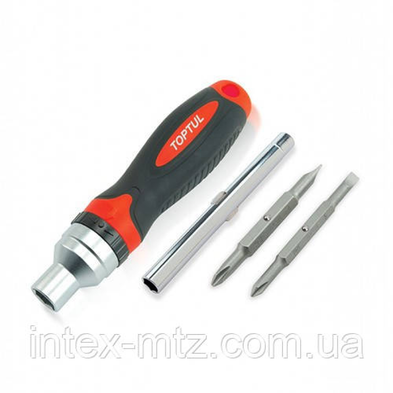 Трещоточная викрутка 7-в-1 TOPTUL GAAR0402