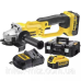 Кутова шліфувальна машина акумуляторна DeWALT DCG412M2 безщіткова 18 B кейс