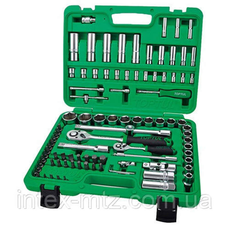 Набір інструменту 1/4“&1/2“ 94ед. (6-гр.) new box TOPTUL GCAI094R