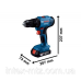 Дриль-шурупокрут ударний BOSCH GSB 183-LI
