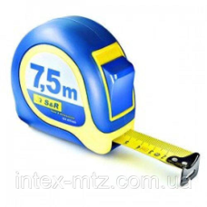 Рулетка S&R 7,5 м Mustang ABS корпус