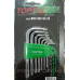 Набір Г-обр. ключів TORX T10-T40 7ед. TOPTUL GAAL0705