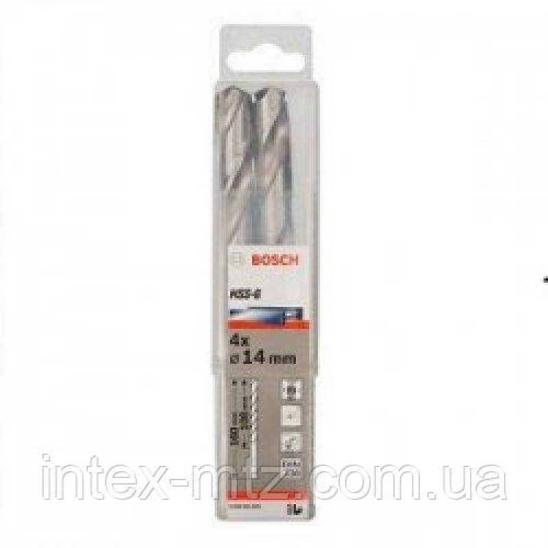 Свердло по металу Bosch HSS-G 14x160 мм. 4 шт.
