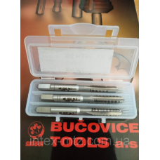 Метчик ручной М6х1,0 6H HSSE INOX DIN 352(комплект 3 шт) Bucovice tools XXX 060