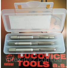 Мітчик ручний М8х1,25 6H HSSE INOX DIN 352(комплект 3 шт) Bucovice tools XXX 080