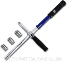 Динамометричний ключ з торцевими головками S&R 1/2“ 70-170 Hm