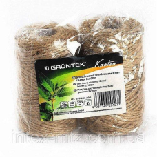 Шпагат джутовий Gruntek Jute twine 2 мм*100м (2 шт.)