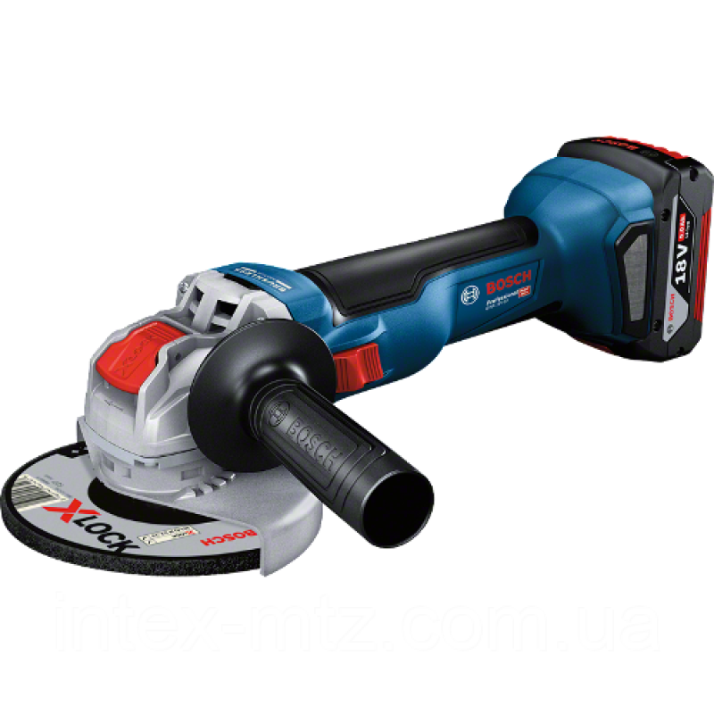 Кутова шліфмашина акумуляторна Bosch GWX 18-10