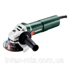 Одноручна кутова шліфувальна машина Metabo W 1100-125