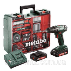 Дриль-шуруповерт акумуляторний Metabo BS 18 Set