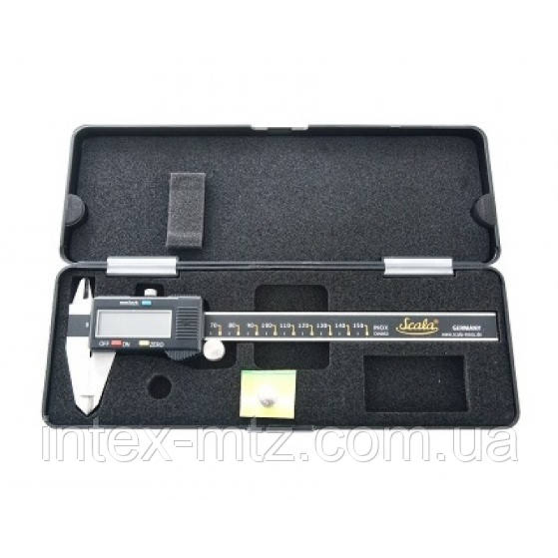 Штангенциркуль цифровий IP40 ТИП ШЦЦ-I 150мм Scala 230.207