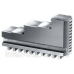 Кулачки прямые SJZ 3500 3200-100 к патрону токарному 100мм BISON-BIAL S.A.
