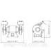 Електроточило Metabo DS 125