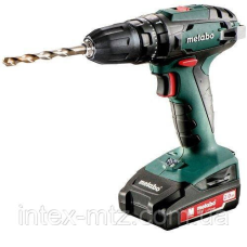 Шуруповерт акумуляторний ударний Metabo SB 18, 2 А / ч