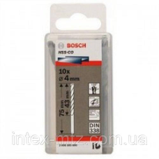 Свердло Bosch HSS-Со 4x75 мм. 10 шт.