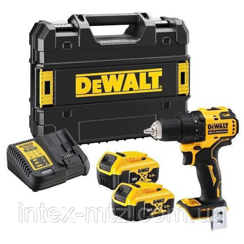 Дриль-шурупокрут DeWALT DCD708P2T 18В