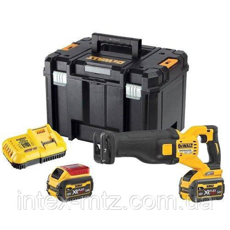 Пила шабельна акумуляторна DeWALT DCS389T2