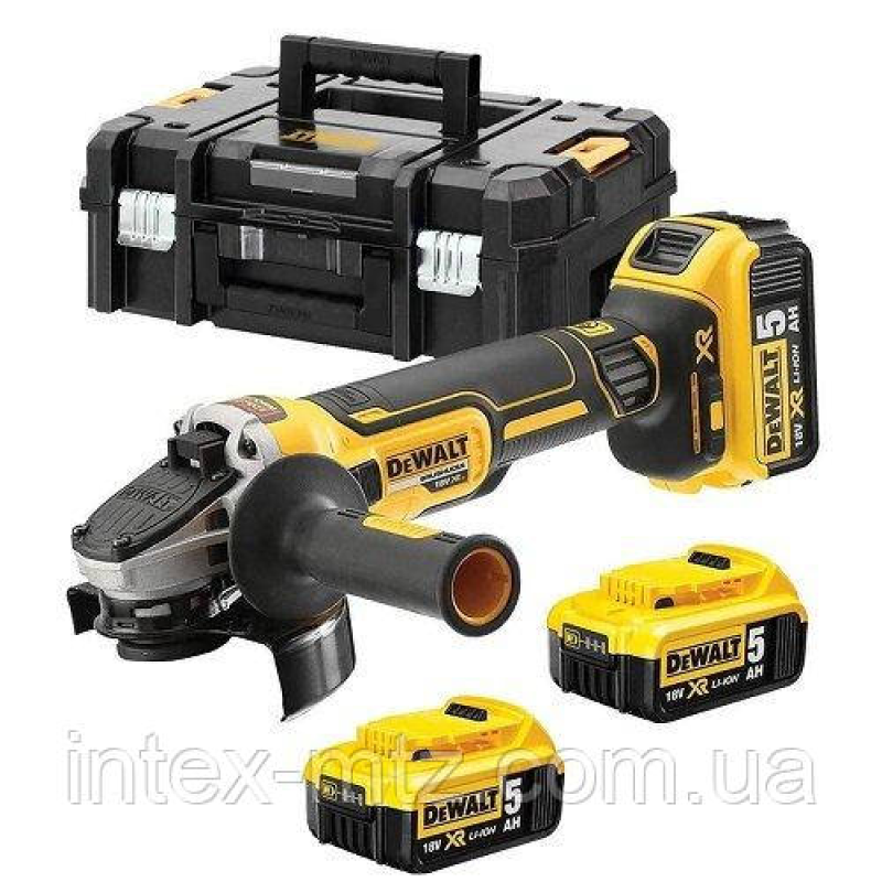 Болгарка акумуляторна DeWALT DCG405P3