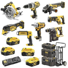 Набір акумуляторних інструментів DeWALT DCK856P4 8 предметів