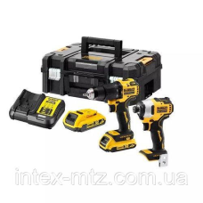 Набір з 2 шуруповертів DeWALT DCK2062D2T