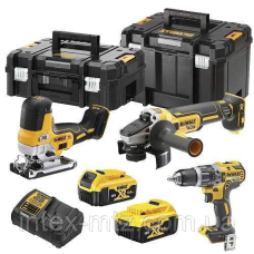 Набір із трьох акумуляторних інструментів DeWALT DCK329P2T