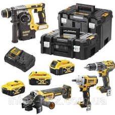 Набір акумуляторних інструментів DeWALT DCK428P3T 4 одиниці