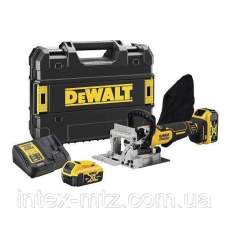 Фрезер акумуляторний ламельний DeWALT DCW682P2