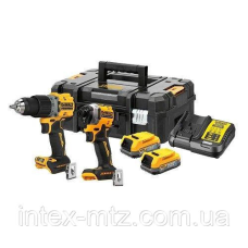 Набір із 2 акумуляторних інструментів DeWALT DCK2050E2T