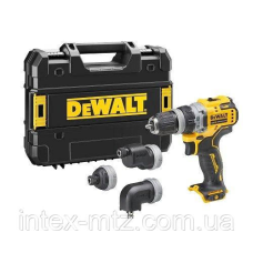 Дриль-шуруповерт DeWALT DCD703NT з додатковими насадками