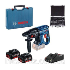 Перфоратор акумуляторний Bosch GBH 180-Li +11pcs SDS Plus-Set