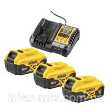 Зарядний комплект DeWALT DCB1104P3 18 В